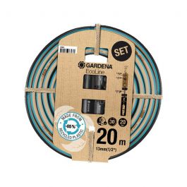 Tropfbewässerungsschlauch 6,35 Mm, 30 M – Mit Integrierten Emittern Alle 15,2 Cm, Komplettes Set
